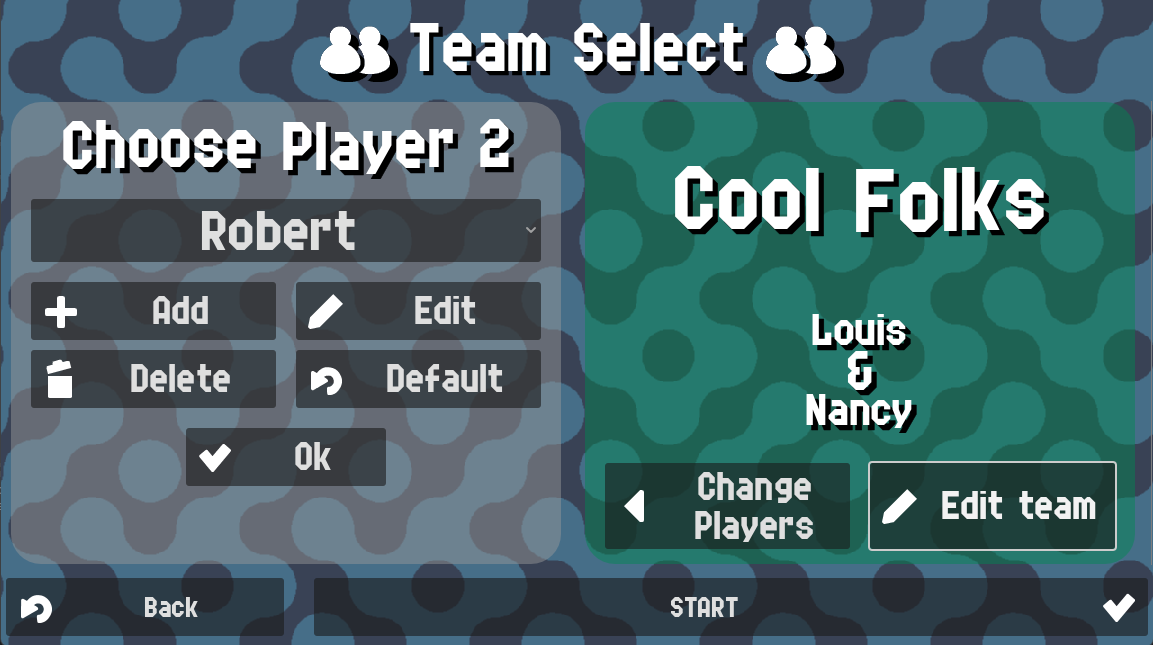 Team Select Team Select